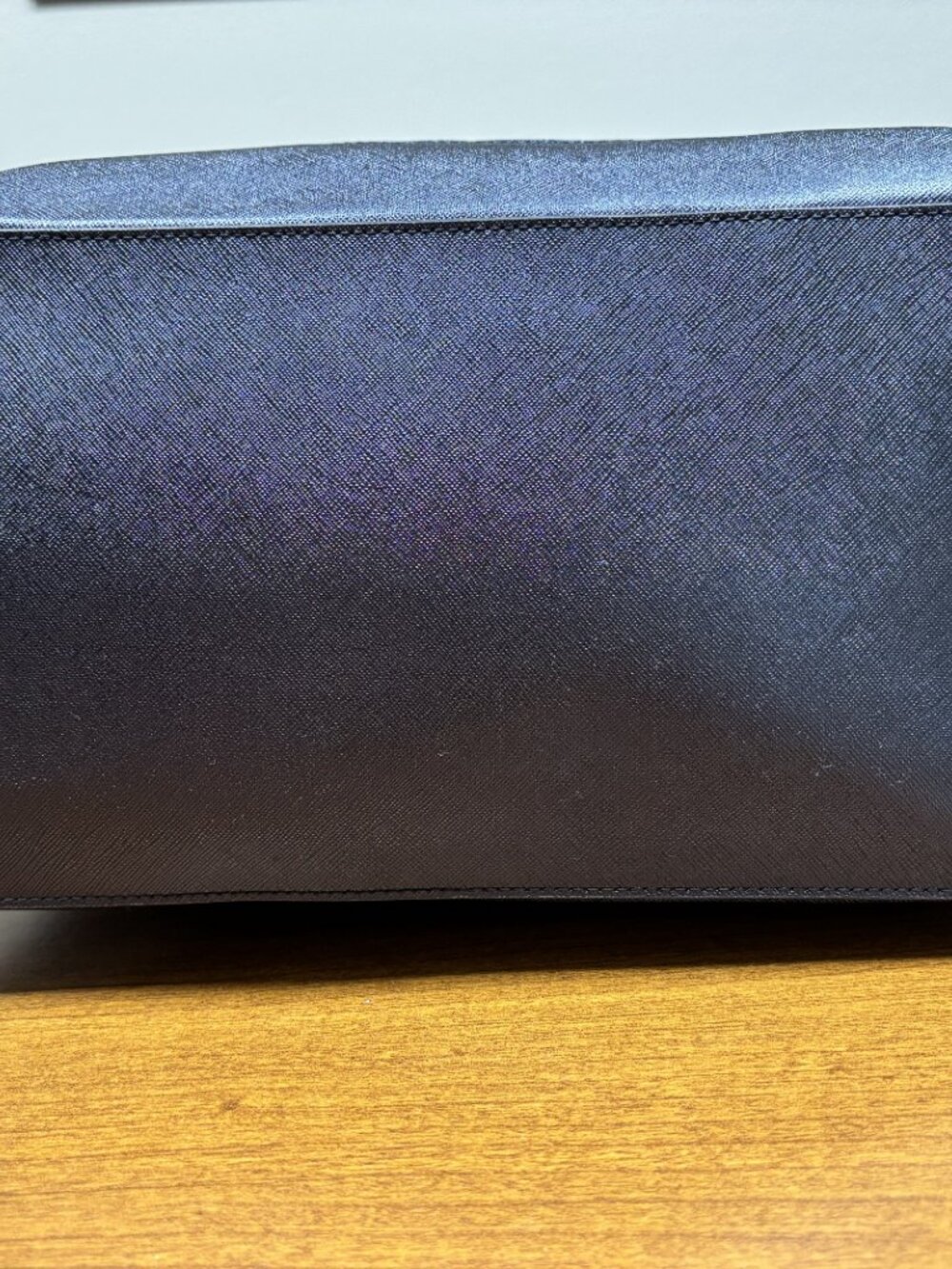 Kate Spade New York Glitter Tote Bag & Matching Cosmetic Pouch Gunmetal Large EU - Picture 5 of 9